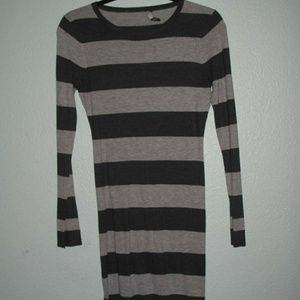 Cozy, light sweater dress.